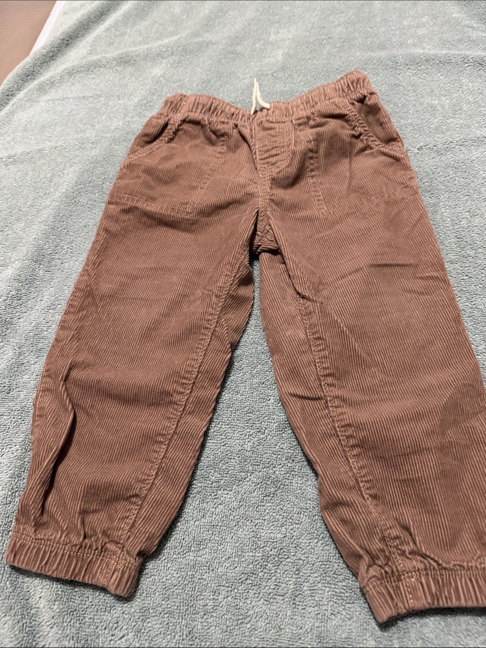 Carter's Brown Corduroy Jogger Pants for Kids